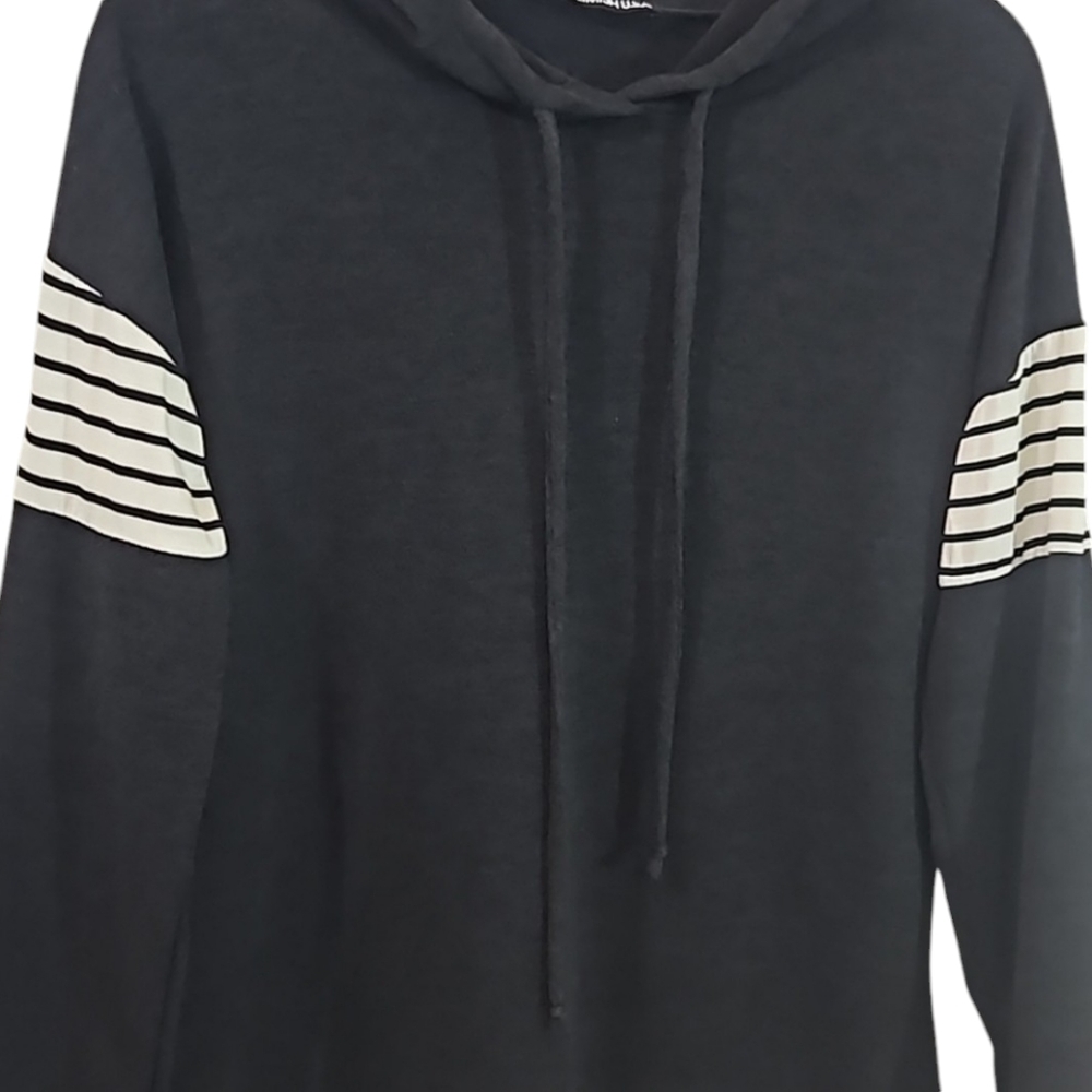 Heimish USA Black Pullover Hoodie Long Sleeves Size Large - Picture 6 of 12